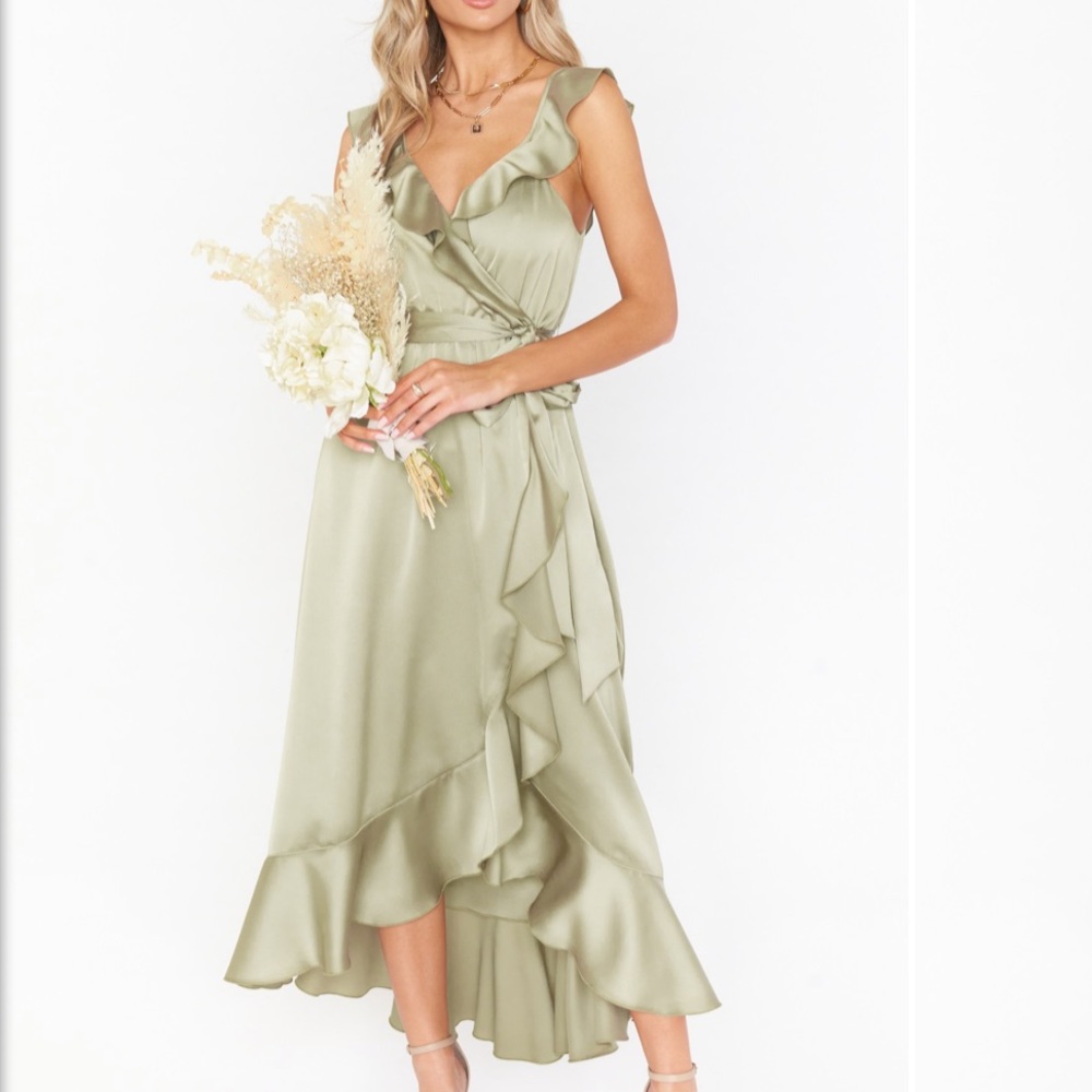 Show me your mumu Samantha wrap dress